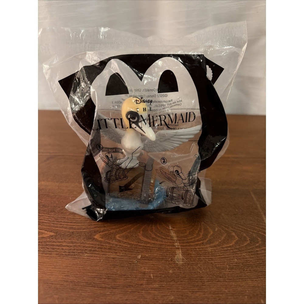 2023 McDonald's Happy Meal Toy Disney The‎ Little Mermaid #7 Scuttle